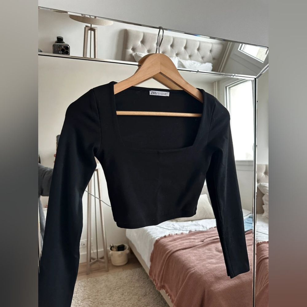 Zara Squareneck Longsleeve